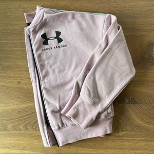 Girls Under Armour full zip sweatshirt